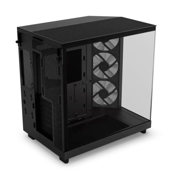 NZXT H6 Flow RGB Black Compact Mid-tower Airflow Case - Image 5