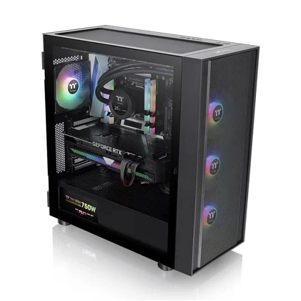 ThermalTake H570 TG ARGB Mid Tower Chassis - Image 3