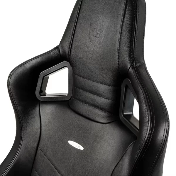 noblechairs EPIC Real Leather Gaming Chair Black - Image 5