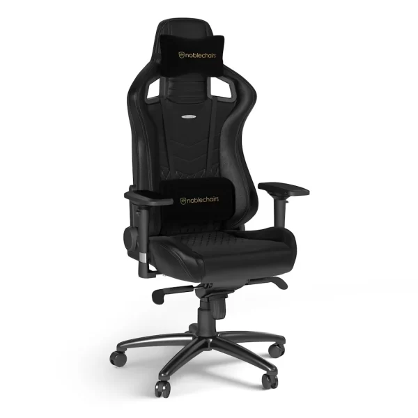 noblechairs EPIC Real Leather Gaming Chair Black - Image 8